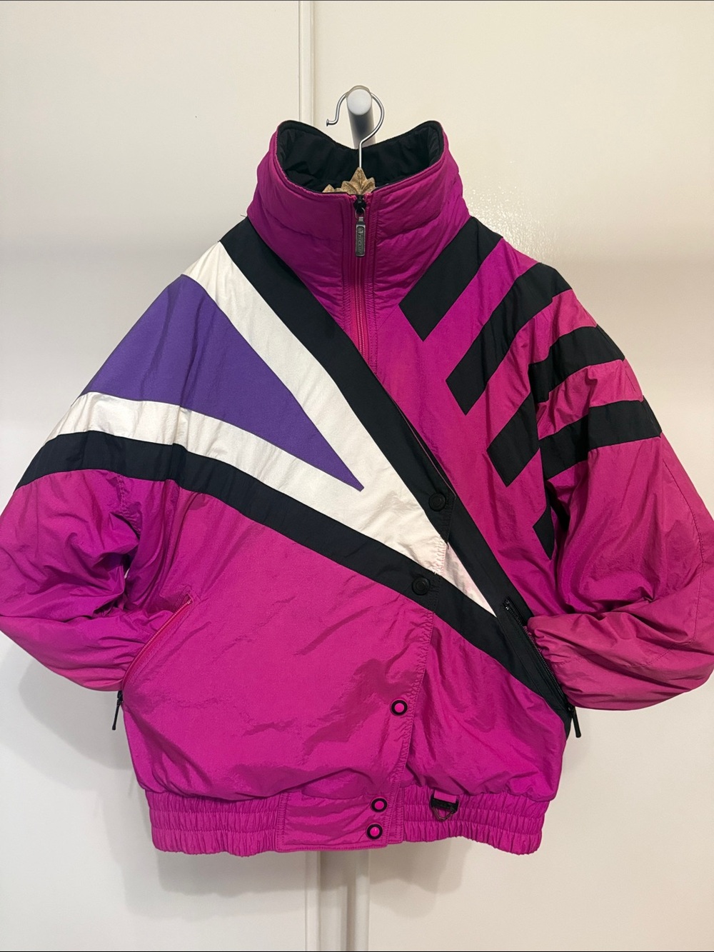 Vintage 80’s Tyrolia by HEAD Ski Jacket - Retro Colorblock Neo